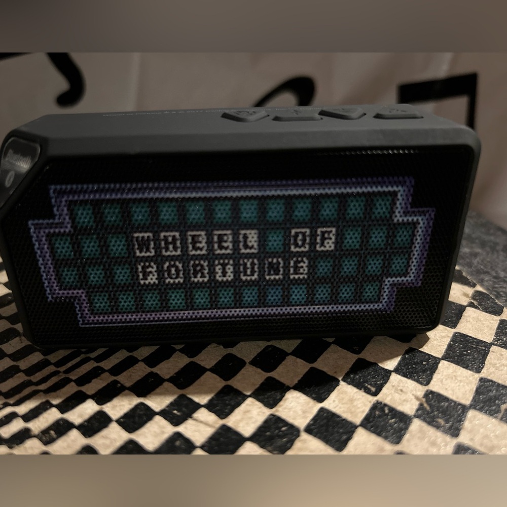 Wheel of Fortune little bluetooth